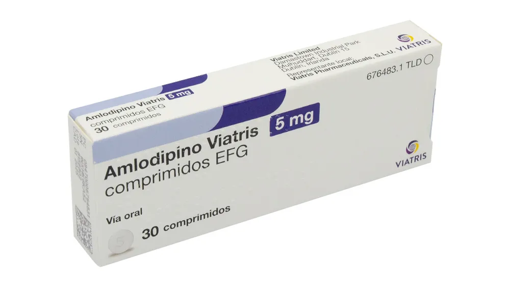Amlodipine Vir 5 mg tablets EFG tablets