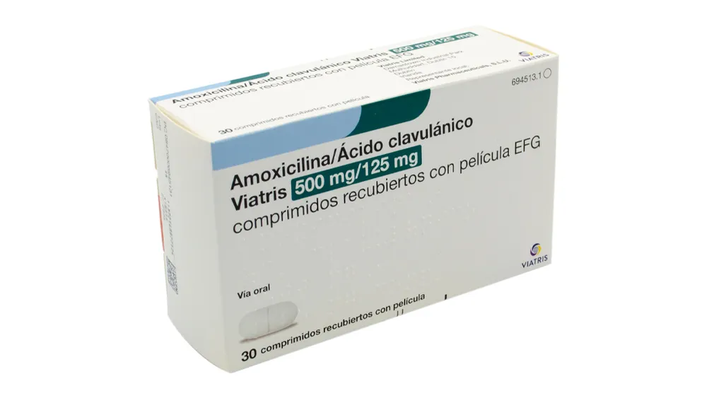 Amoxicillina/acido clavulanico Viatris 500 mg/125 mg compresse rivestite con film EFG compresse, rivestite con film