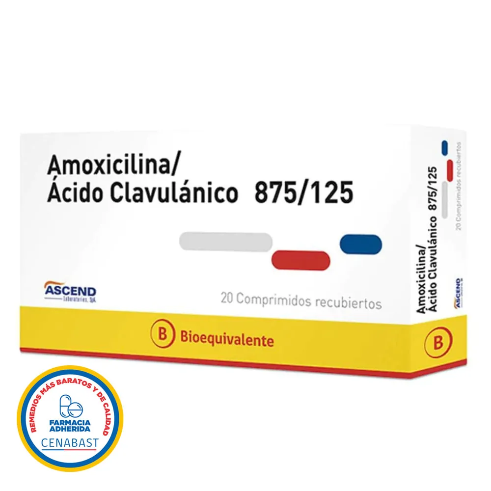 Amoxicillina/acido clavulanico Viatris 875/125 mg compresse rivestite con film EFG compresse, rivestite con film