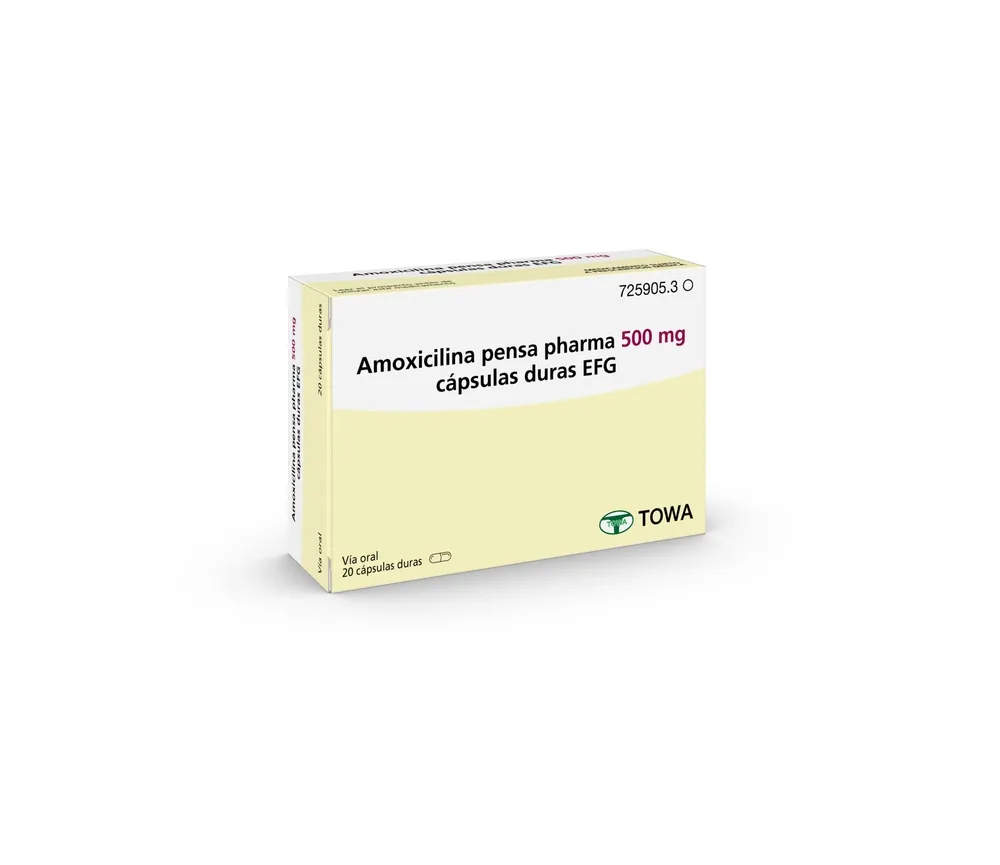 Amoxicillin Alter 500 mg hard capsules EFG capsules, hard