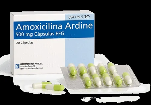 Amoxicillina Ardine 500 mg capsule rigide EFG capsule, rigide