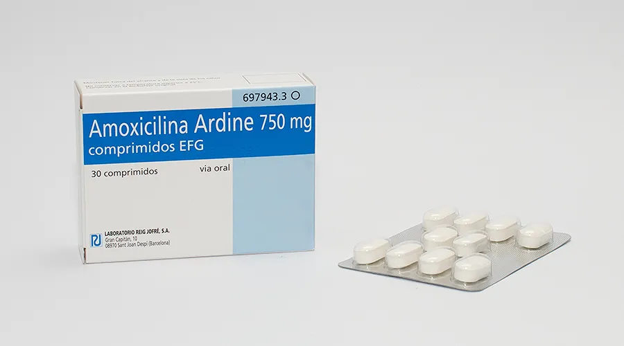 Amoxicillin ArDine 750 mg tablets EFG tablets