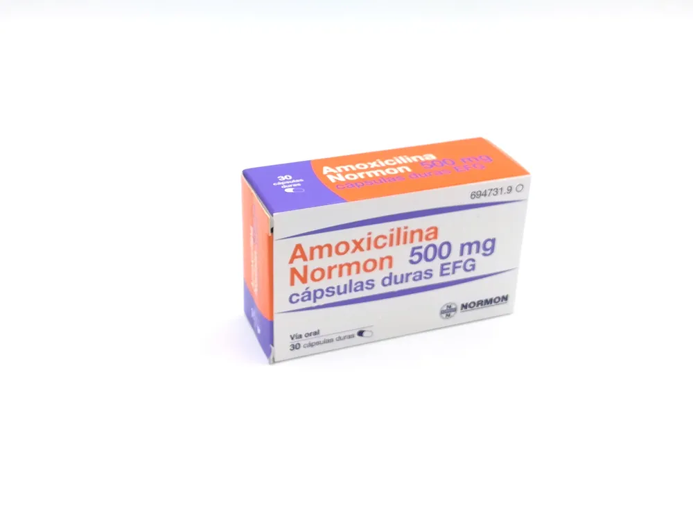 Amoxicillina Normon 500 mg capsule rigide EFG capsule, rigide