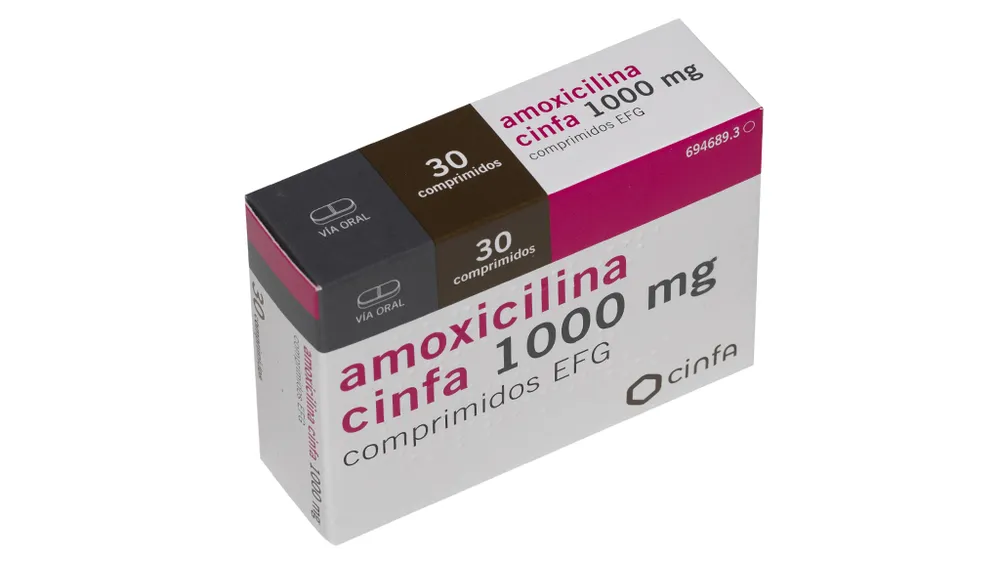 Amoxicillin Tarbis Farma 1000 mg dispersible tablets EFG tablets, dispersible