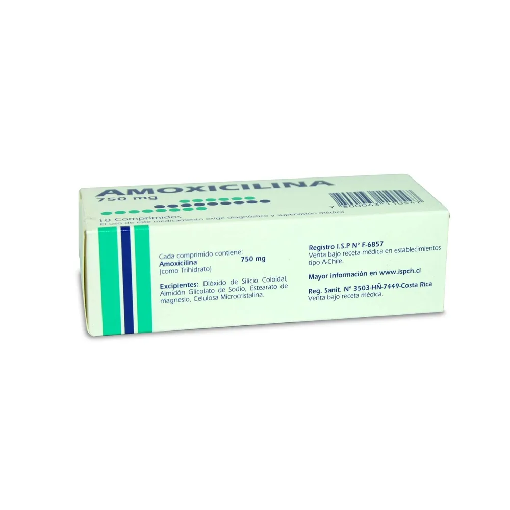 Amoxicillin Tarbis Farma 750 mg dispersible tablets EFG tablets, dispersible