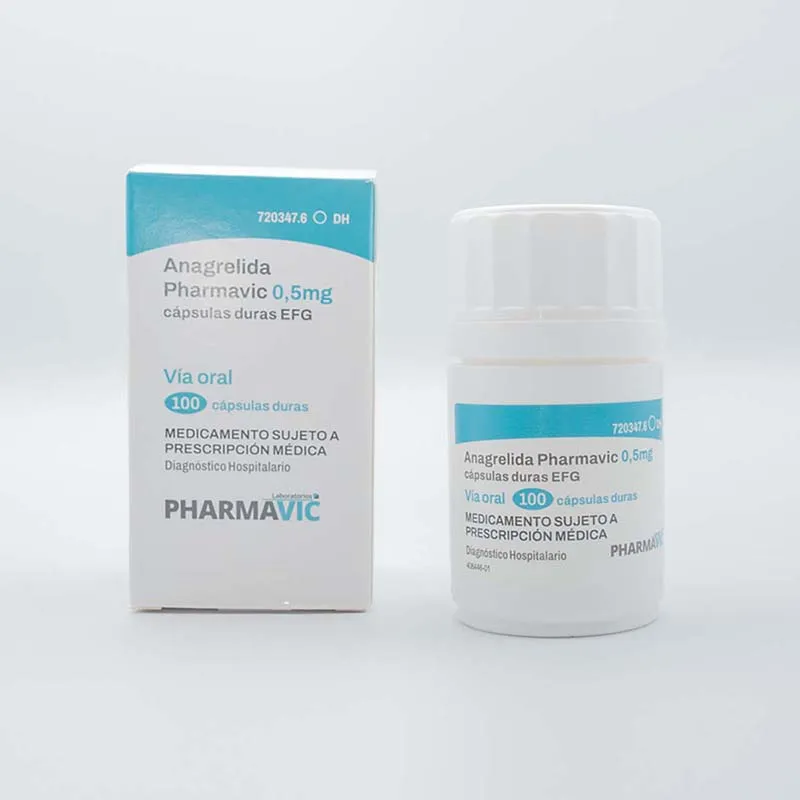 Anagrelide Pharmavie 0,5 mg capsule rigide EFG capsule, rigide