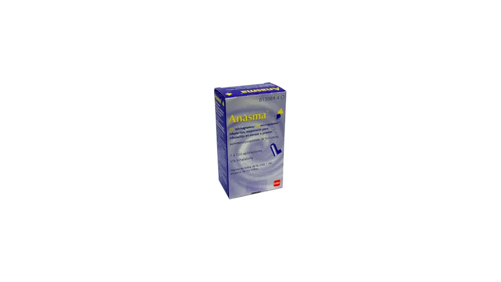 Anasma 25 micrograms/50 micrograms/inhalation, suspension for inhalation in pressurized container suspension for inhalation in pressurized container