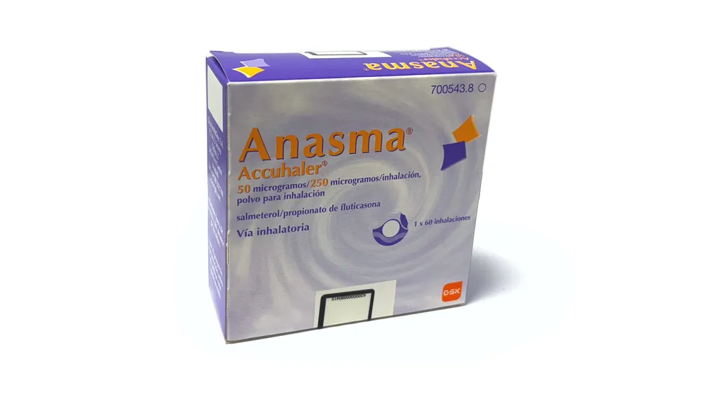Anasma Accuhaler 50 microgrammi/250 microgrammi per inalazione, polvere per inalazione polvere per inalazione