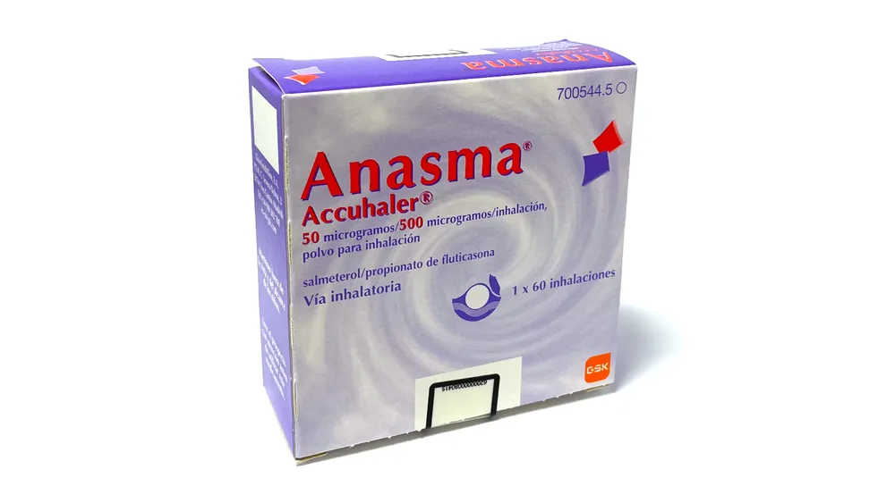 Anasma Accuhaler 50 microgrammi/500 microgrammi/inalazione, polvere per inalazione polvere per inalazione