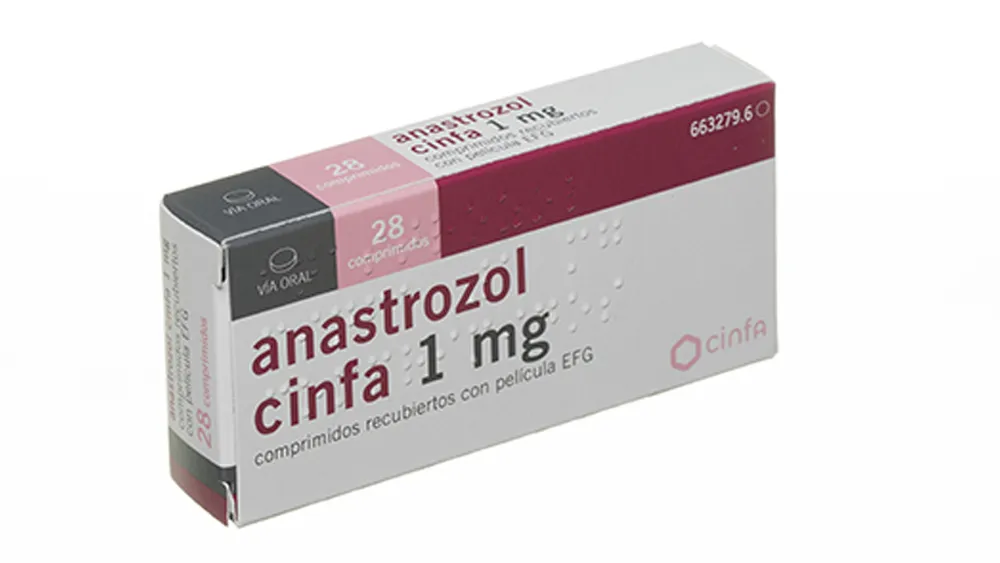 Anastrozolo CINFA 1 mg compresse rivestite con film EFG compresse, rivestite con film