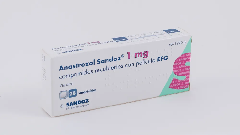 Anastrozole Sandoz 1 mg film-coated tablets EFG tablets, film-coated