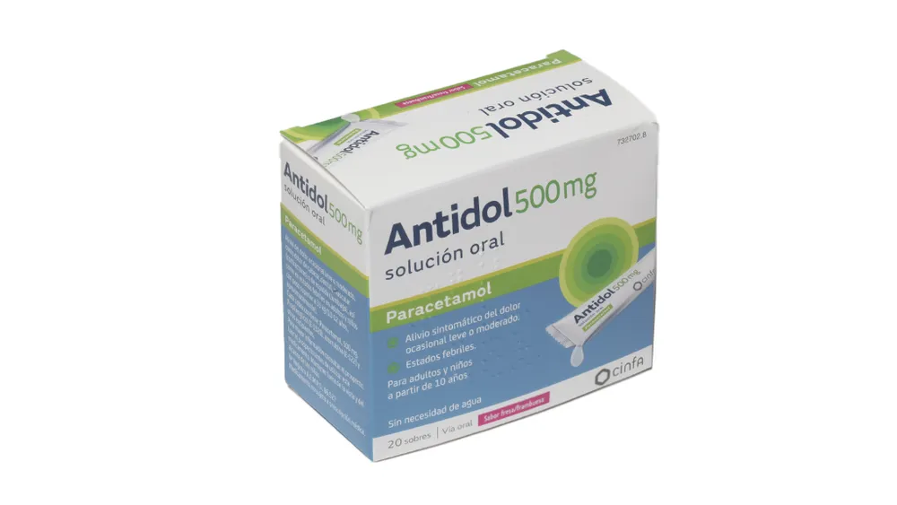 Antidol 500 mg oral solution solution, oral