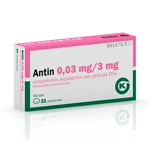 Antin 0,03 mg/3 mg compresse rivestite con film EFG compresse, rivestite con film