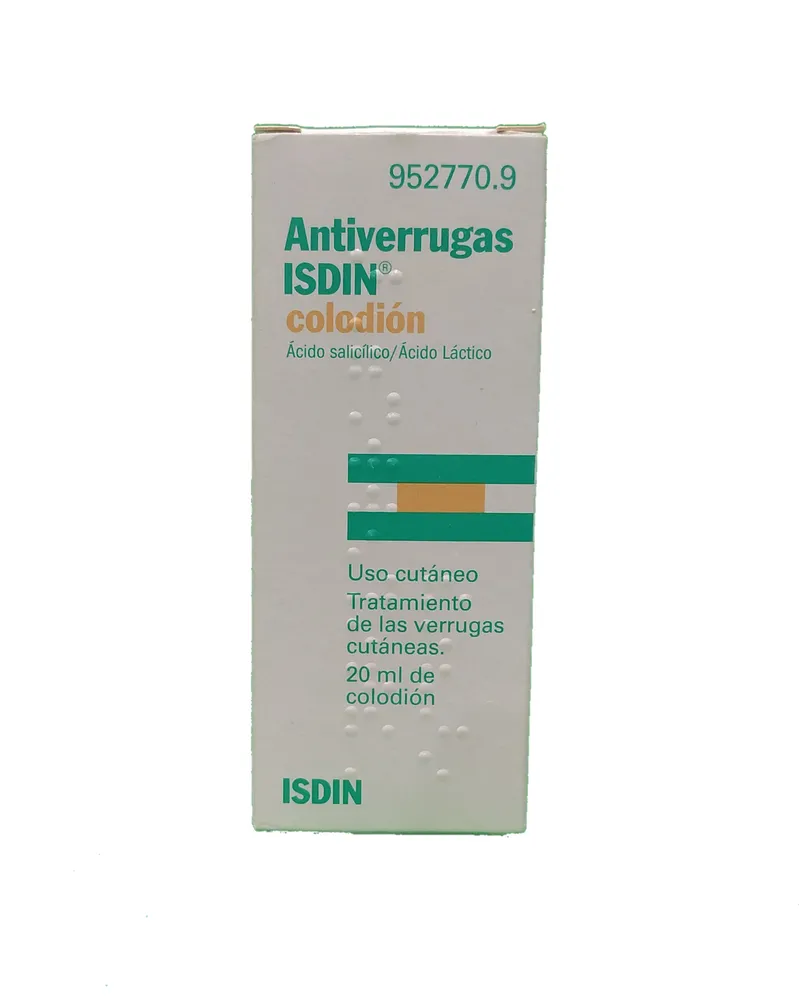 Antiverrugas ISDIN collodion solution, topical