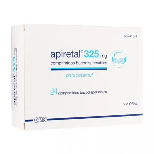 Apiretal 325 mg orodispersible tablets tablets, buccodispersable