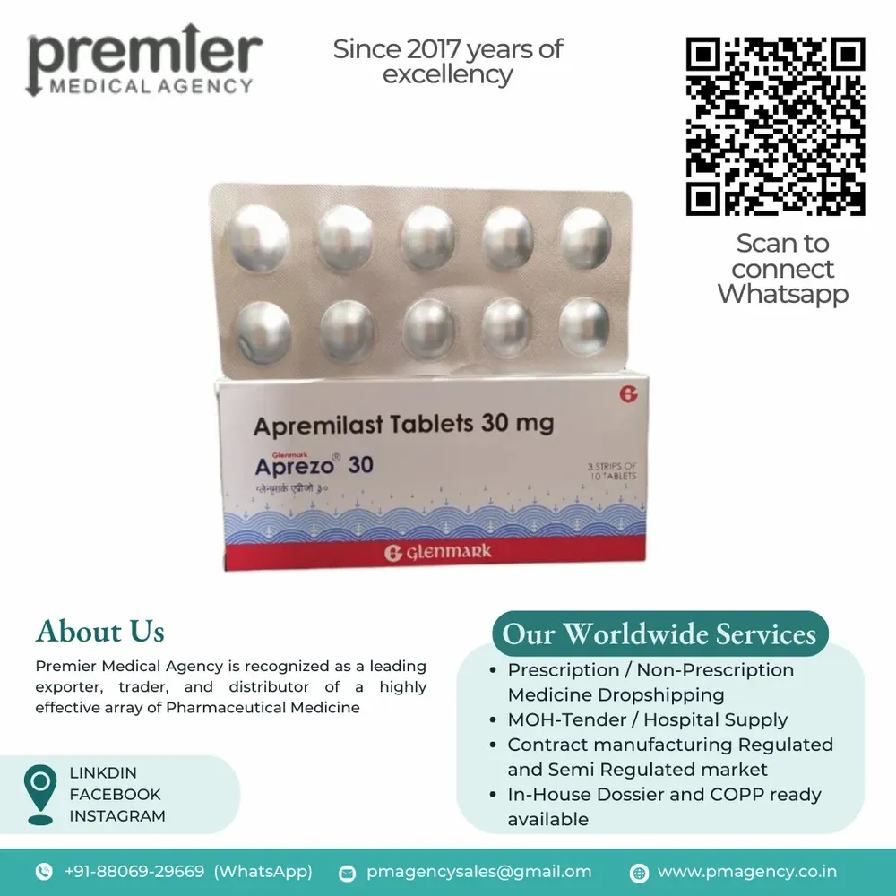 Apremilast Accord 30 mg compresse rivestite con film EFG compresse, rivestite con film