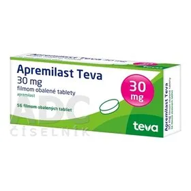 Apremilast Teva 30 mg compresse rivestite con film EFG compresse, rivestite con film