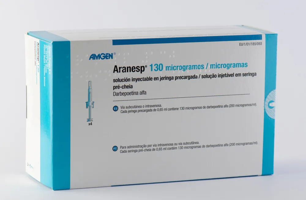 Aranesp 130 micrograms solution for injection in pre-filled syringe solution for injection in a pre-filled syringe