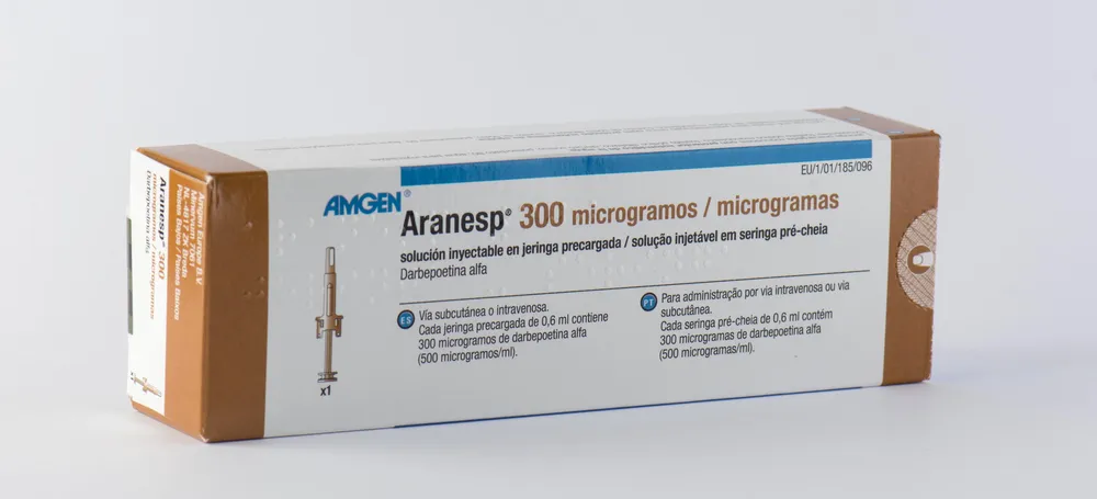 Aranesp 300 micrograms solution for injection in pre-filled syringe solution for injection in a pre-filled syringe