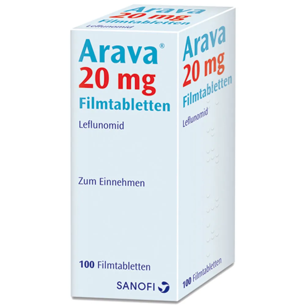 Arava 20 mg film-coated tablets tablets, film-coated