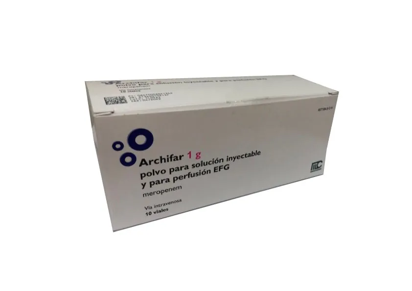 Archifar 1 g powder for solution for injection and for infusion EFG powder for injectable solution and for perfusion