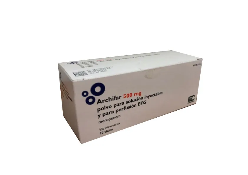 Archifar 500 mg polvere per soluzione iniettabile e per perfusione EFG polvere per soluzione iniettabile e per perfusione