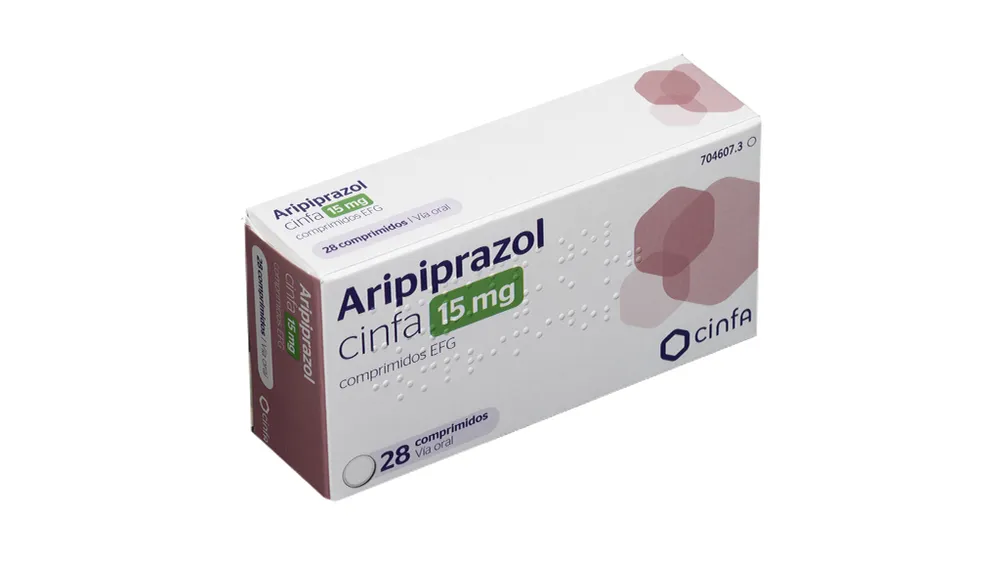 Aripiprazole CinfA 15 mg tablets EFG tablets