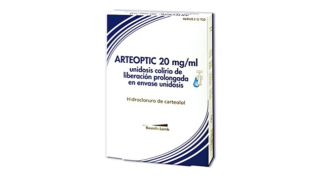Arteoptic 20 mg/ml monodose collirio a rilascio prolungato in contenitore monodose soluzione, oculare a rilascio prolungato
