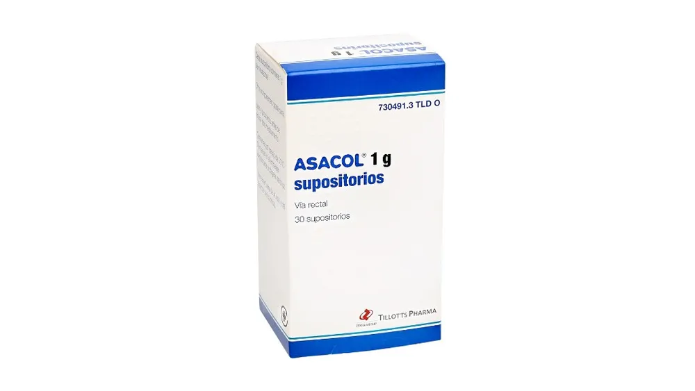 Asacol 1 g suppositories suppositories