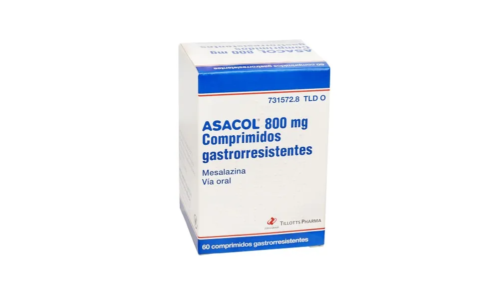 Asacol 800 mg gastro-resistant tablets tablets, enteric-coated