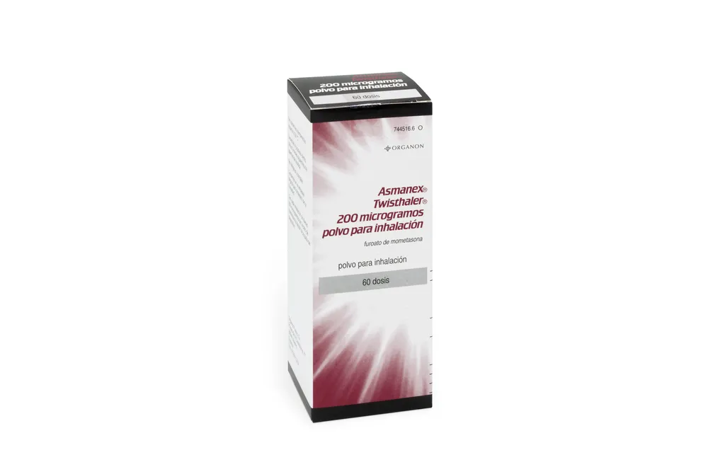 Asmanex TwisThaler 200 micrograms powder for inhalation powder for inhalation