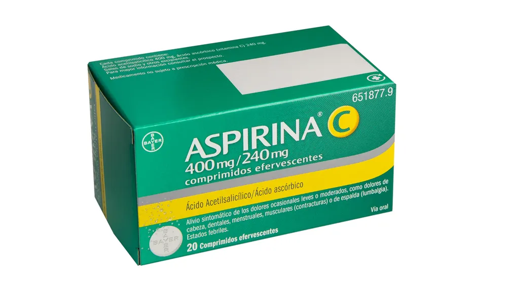 Aspirina C 400 mg/240 mg compresse effervescenti compresse effervescenti