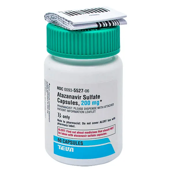 Atazanavir Teva 200 mg capsule rigide EFG capsule, rigide