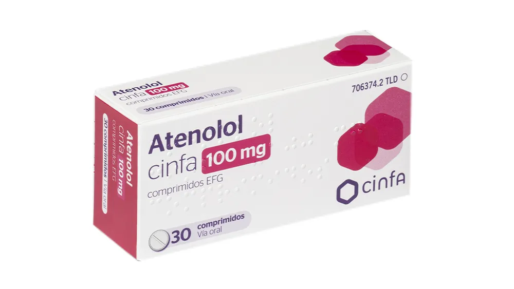 Atenololo Cinfa 100 mg compresse EFG compresse