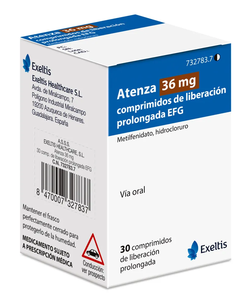 Atenza 36 mg compresse a rilascio prolungato EFG compresse, a rilascio prolungato