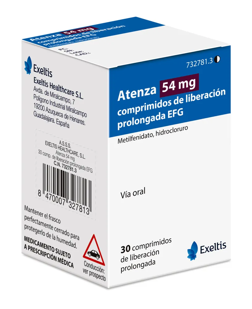 Atenza 54 mg prolonged-release tablets EFG tablets, prolonged-release