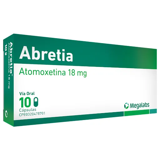 Atomoxetine Cinfa 18 mg hard capsules EFG capsules, hard