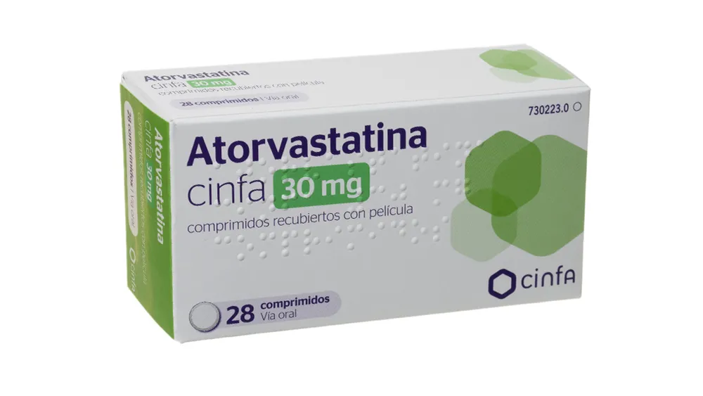 Atorvastatina Cinfa 30 mg compresse rivestite con film compresse, rivestite con film