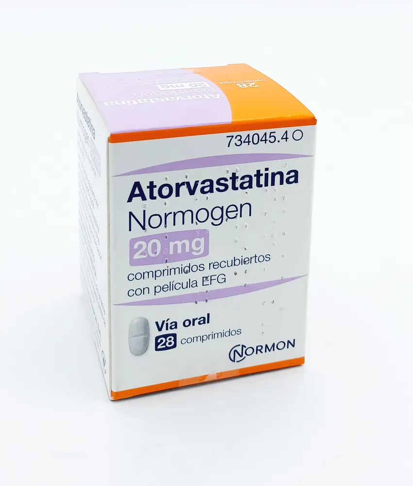 Atorvastatina Normogen 20 mg compresse rivestite con film EFG compresse, rivestite con film