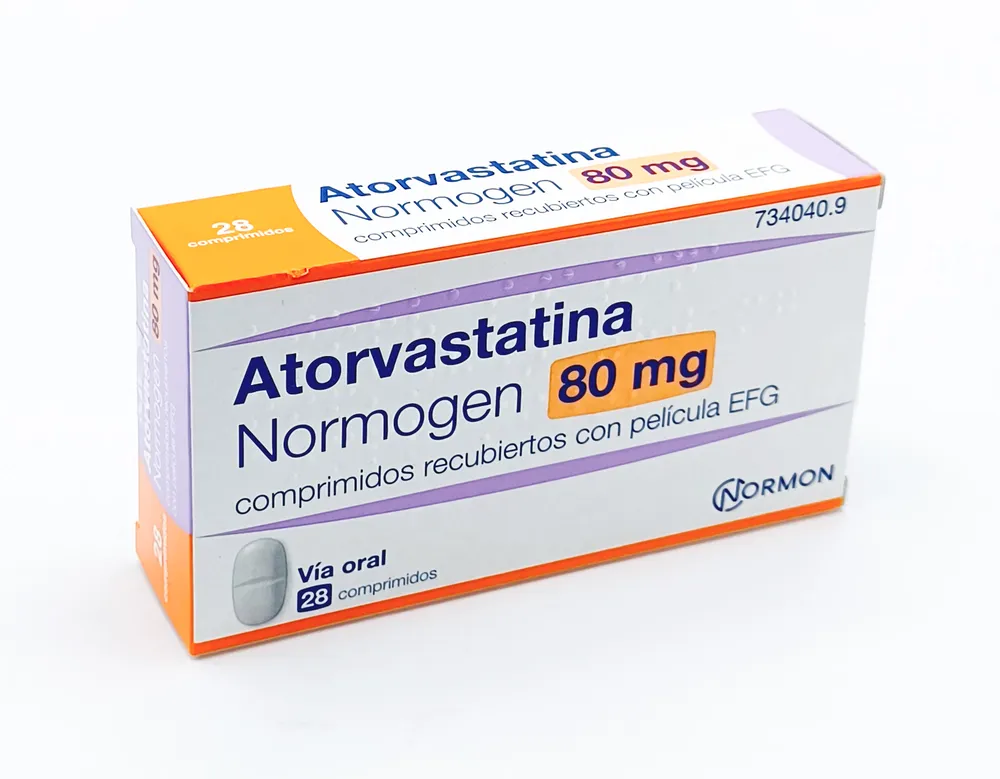 Atorvastatina Normogen 80 mg compresse rivestite con film EFG compresse, rivestite con film