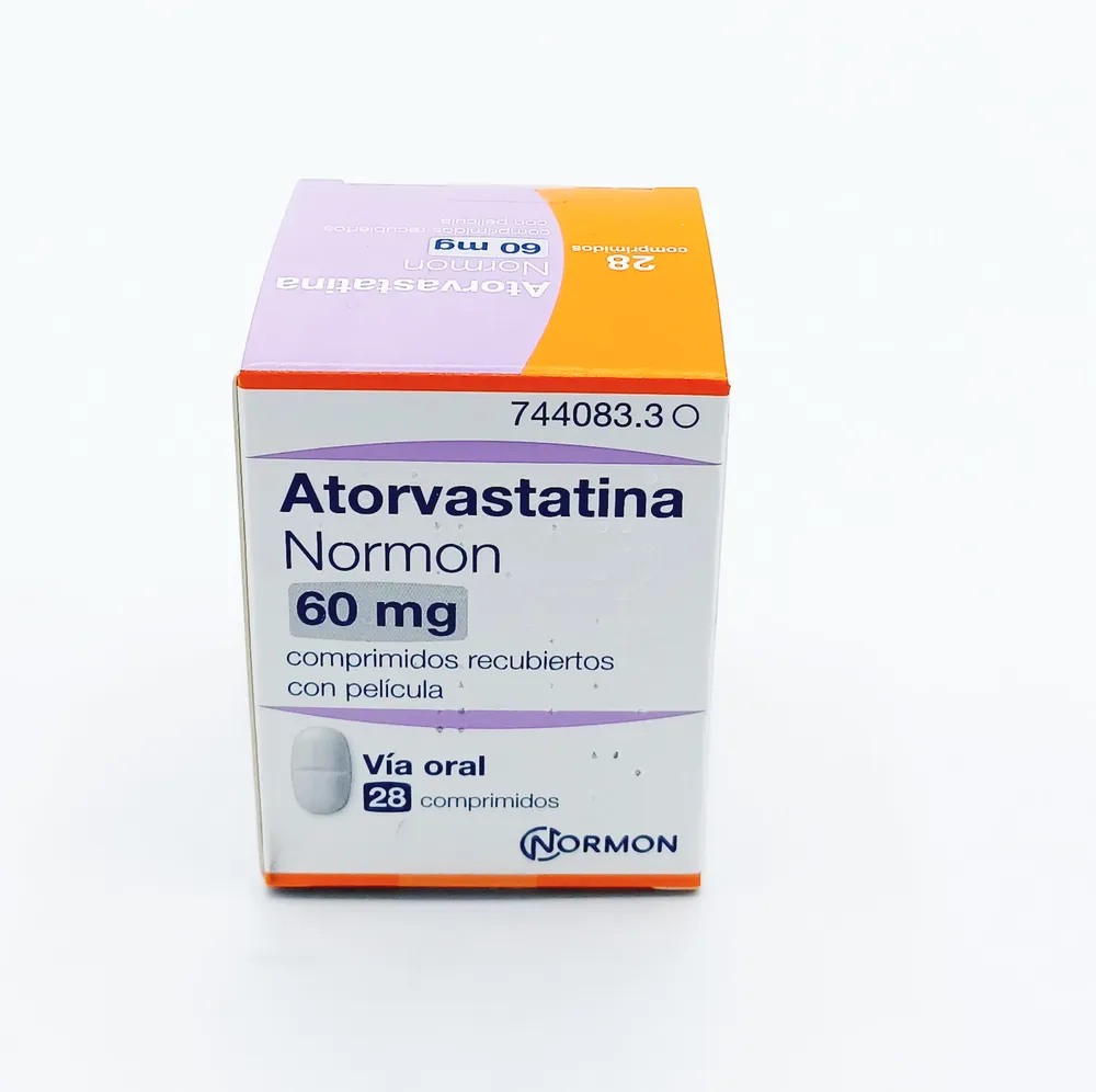 Atorvastatin Normon 60 mg film-coated tablets tablets, film-coated