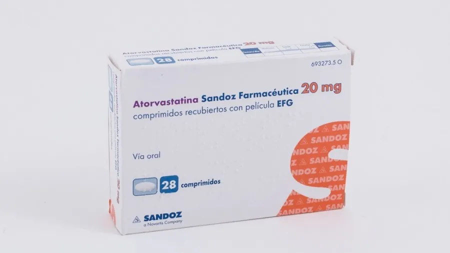 Atorvastatin Sun 20 mg film-coated tablets EFG tablets, film-coated