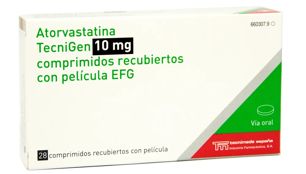 Atorvastatin Tecnigen 10 mg film-coated tablets EFG tablets, film-coated