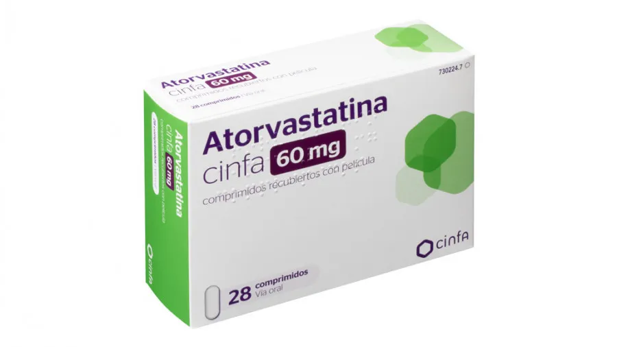 Atorvastatin Teva-Ratio 60 mg film-coated tablets tablets, film-coated