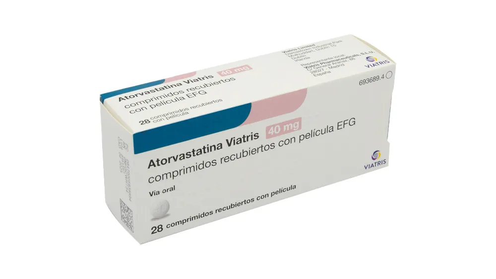 Atorvastatina ViatriS 40 mg compresse rivestite con film EFG compresse, rivestite con film
