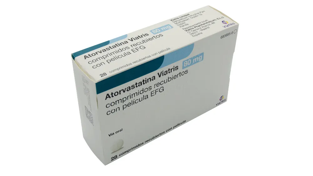Atorvastatina ViatriS 80 mg compresse rivestite con film EFG compresse, rivestite con film