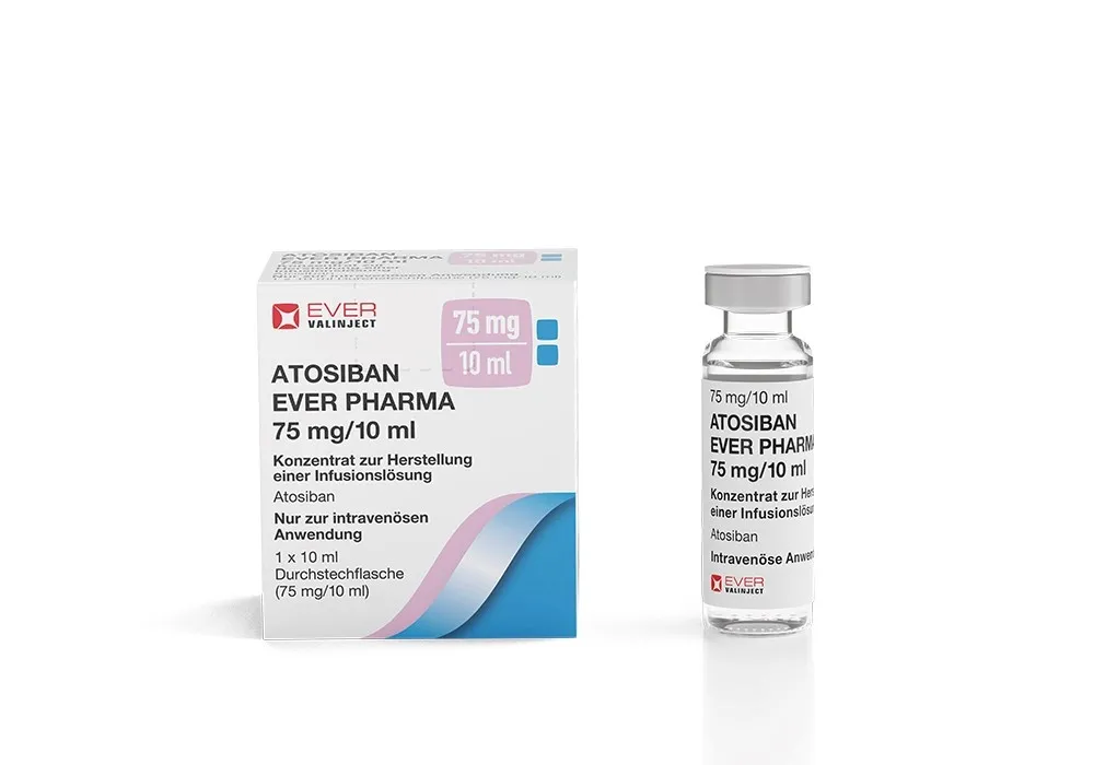 Atosiban Ever Pharma 75 mg/10 ml concentrate for infusion solution solution for injection
