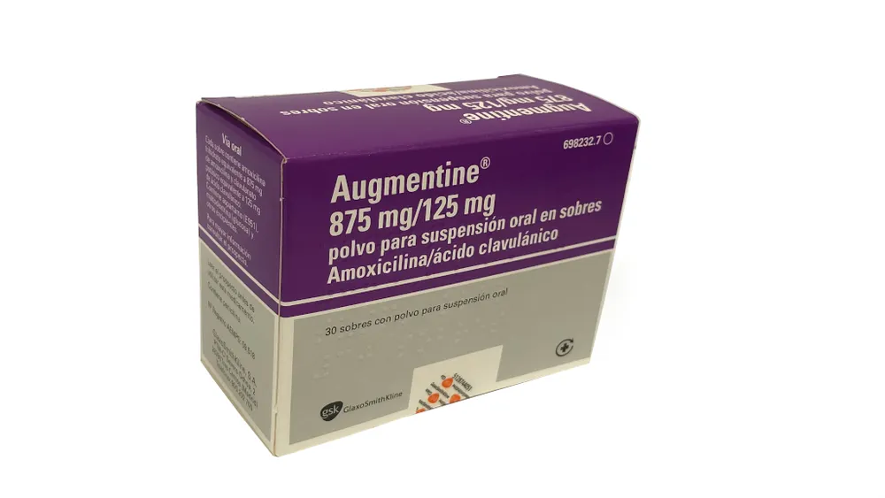 Augmentin 875 mg/125 mg powder for oral suspension in sachets powder for preparation of oral suspension