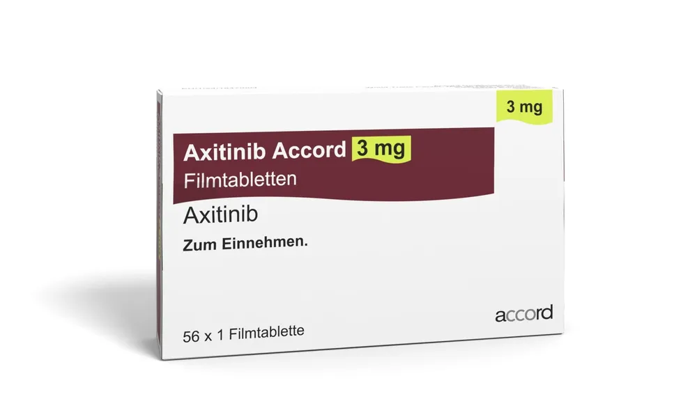 Axitinib Accord 3 mg film-coated tablets EFG tablets, film-coated