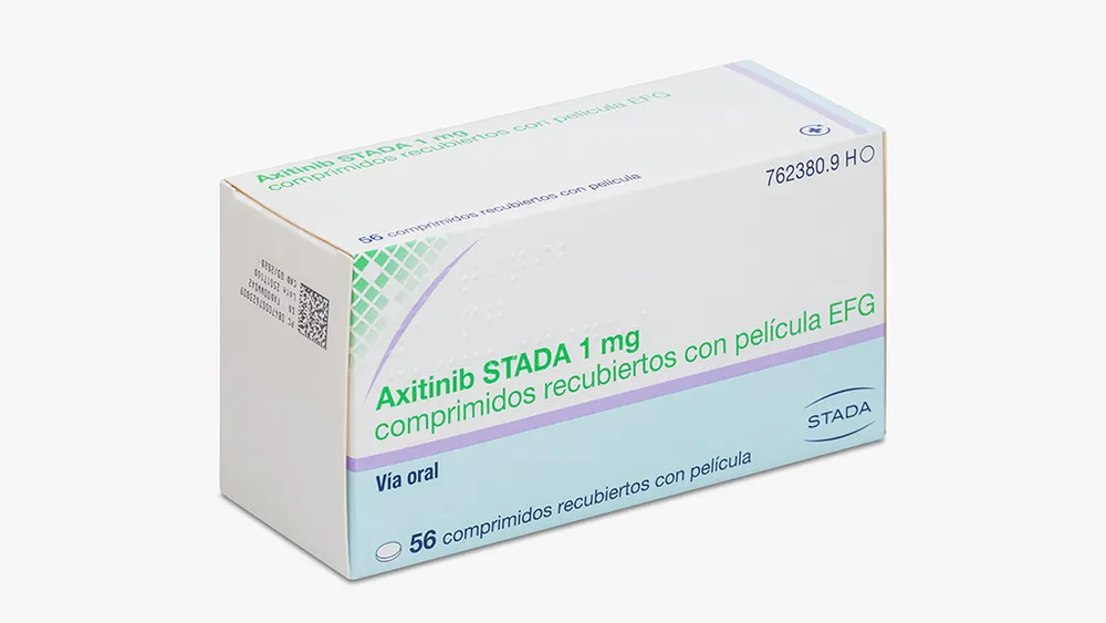 Axitinib STADA 1 mg film-coated tablets EFG tablets, film-coated